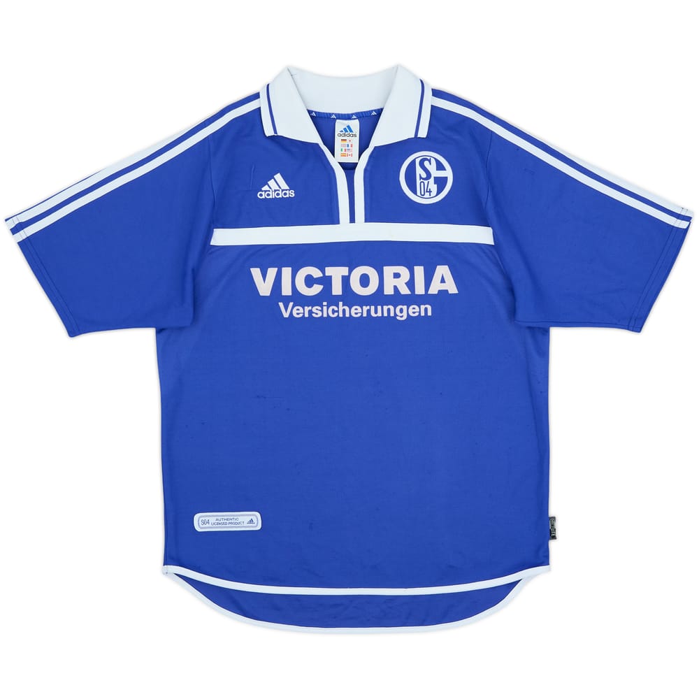 2001-02 Schalke Home Shirt - 8/10 - (M)
