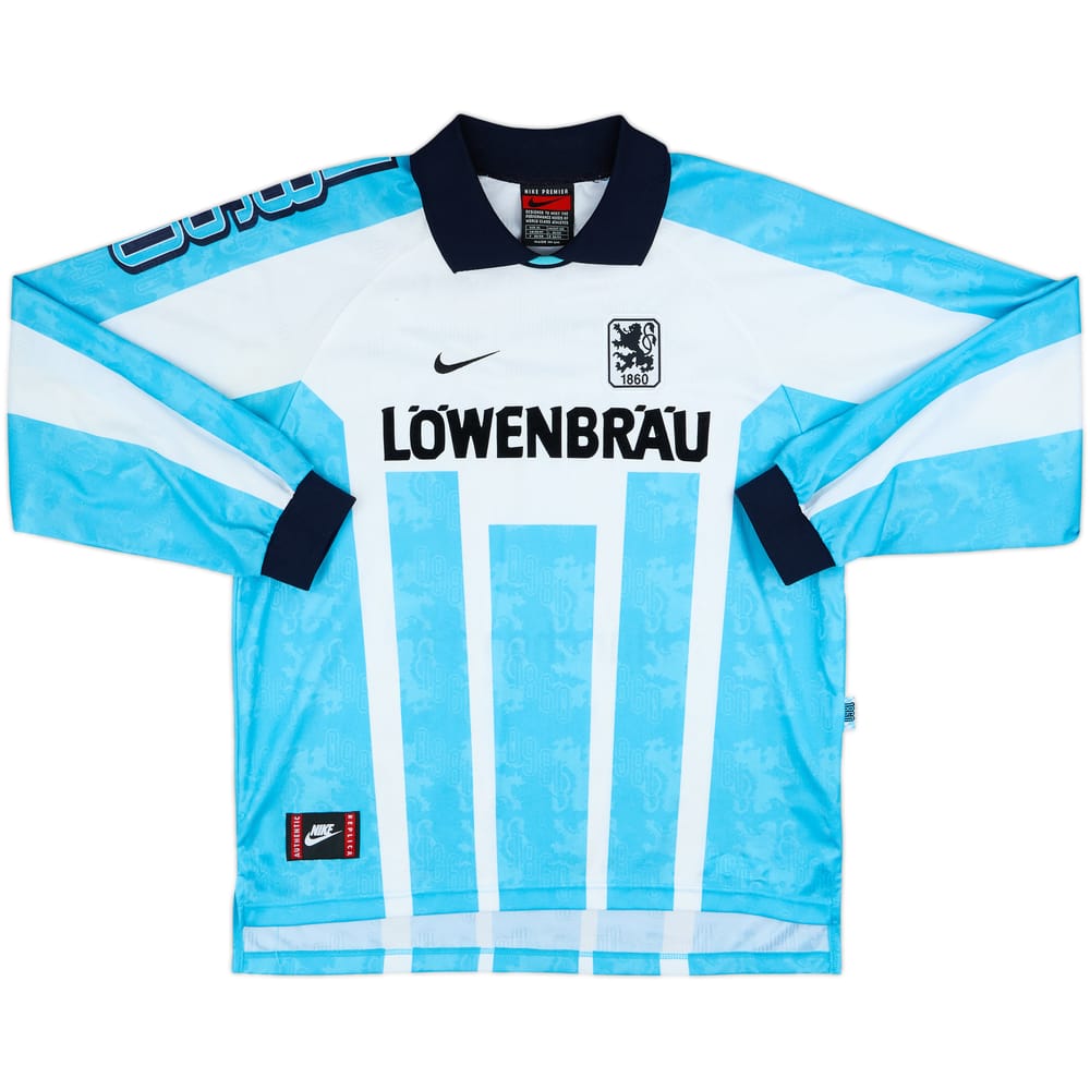 1996-97 1860 Munich Home L/S Shirt - 9/10 - (XL)