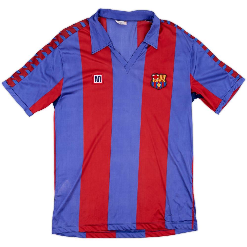 1984-89 Barcelona Home Shirt - 4/10 - (XL)