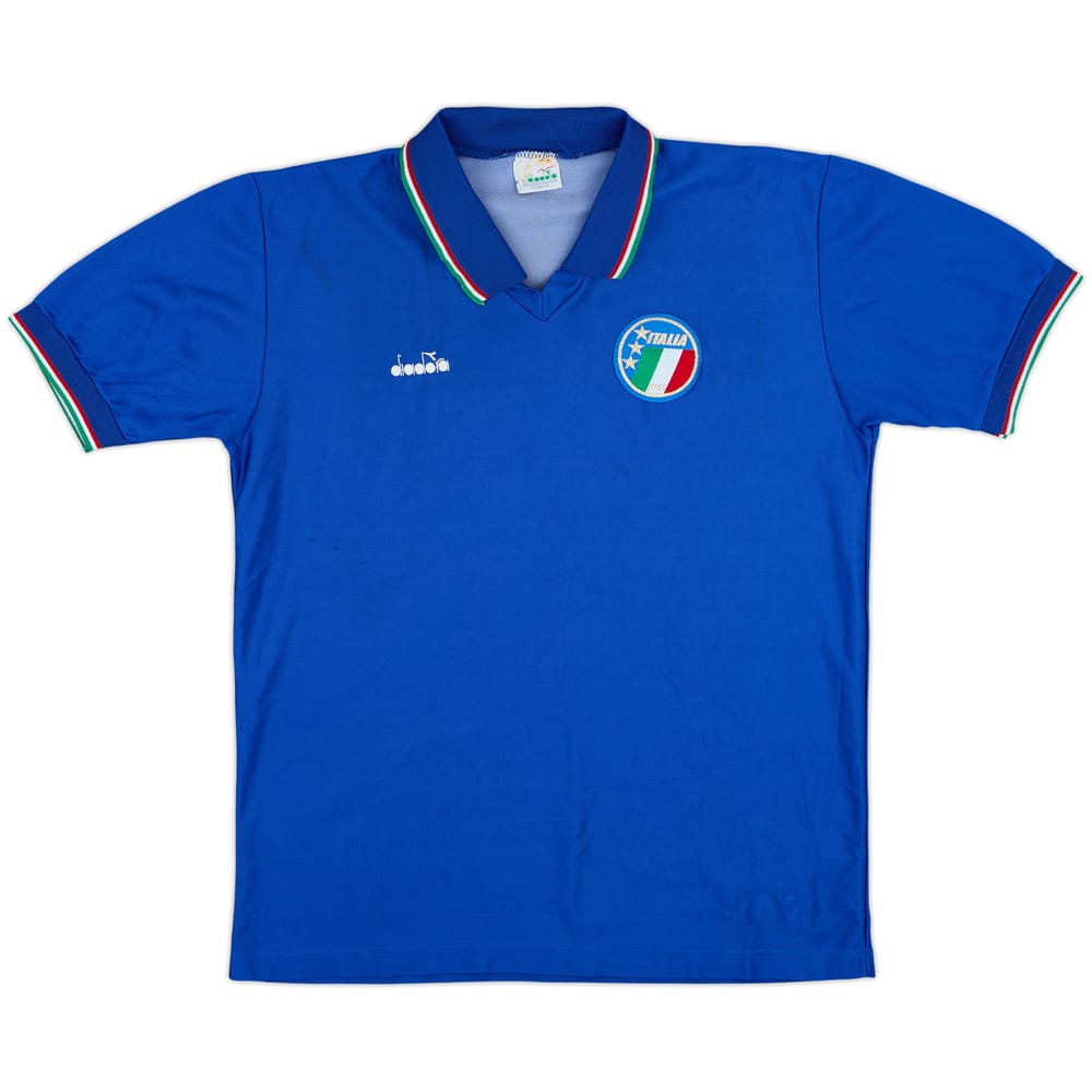 1986-91 Italy Home Shirt - 8/10 - (L)