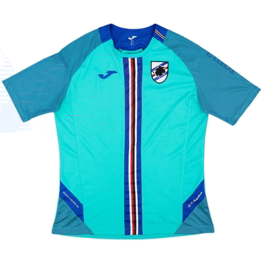 2019=20 Sampdoria Joma Training Shirt - 8/10 - (L)