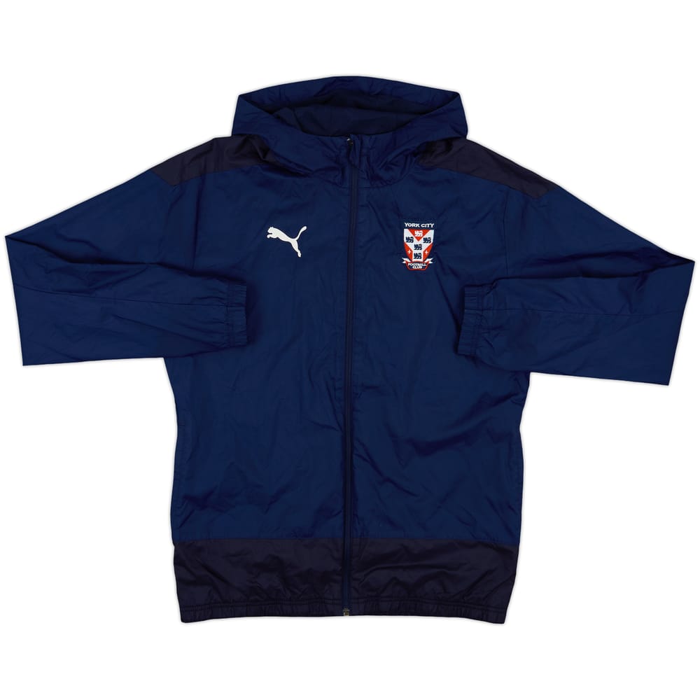 2021-22 York City Puma Hooded Rain Jacket - 10/10 - (M)