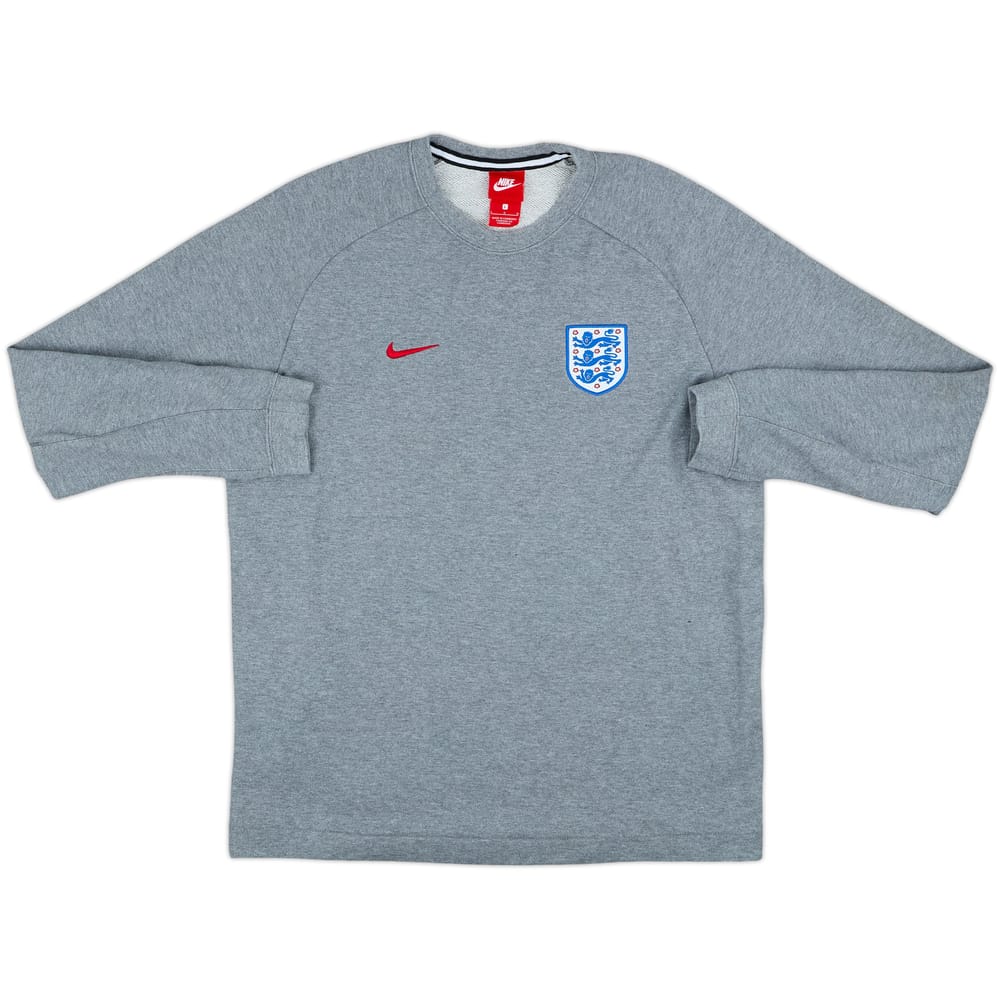 2018-19 England Nike Sweat Top - 8/10 - (XL)