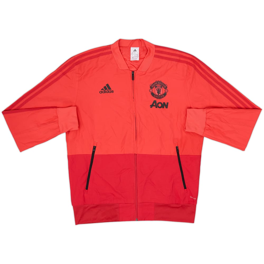 2018-19 Manchester United adidas Track Jacket - 10/10 - (M)