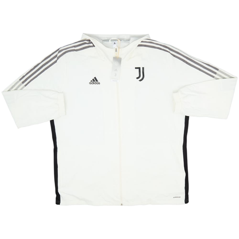 2021-22 Juventus adidas Hooded Track Jacket (XXL)