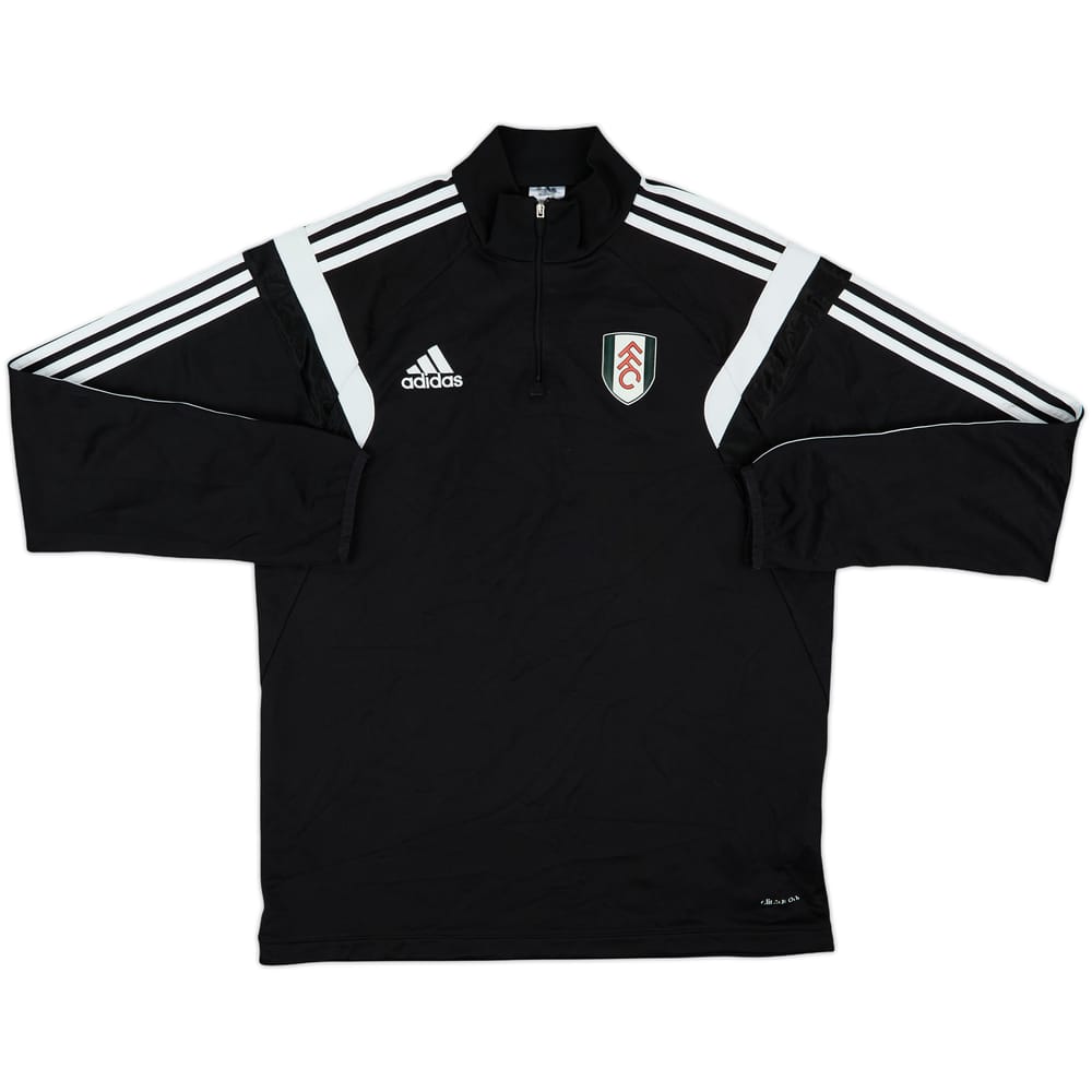 2014-15 Fulham adidas 1/4 Zip Drill Top - 7/10 - (L)