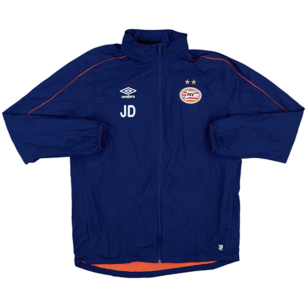 2015-16 PSV Staff Issue Umbro Hooded Track Jacket JD - 5/10 - (L)