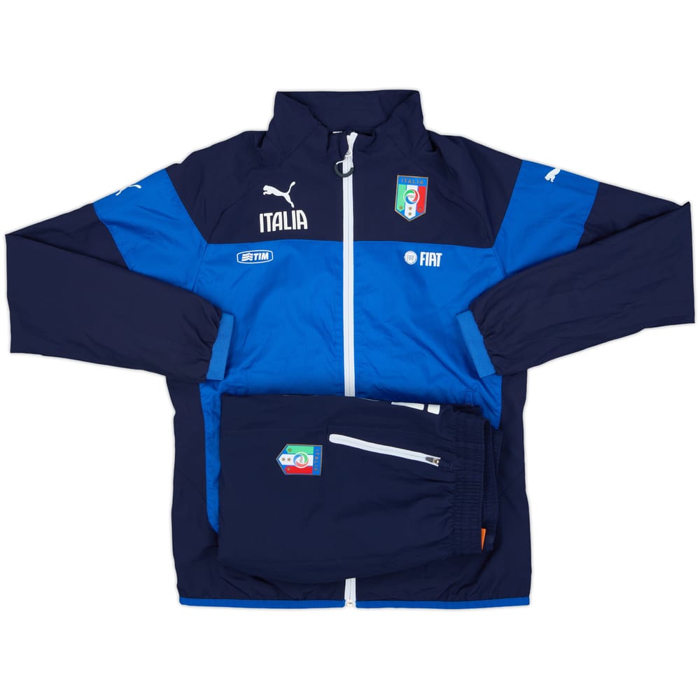 2014-15 Italy Puma Tracksuit - 9/10 - (L.Boys)