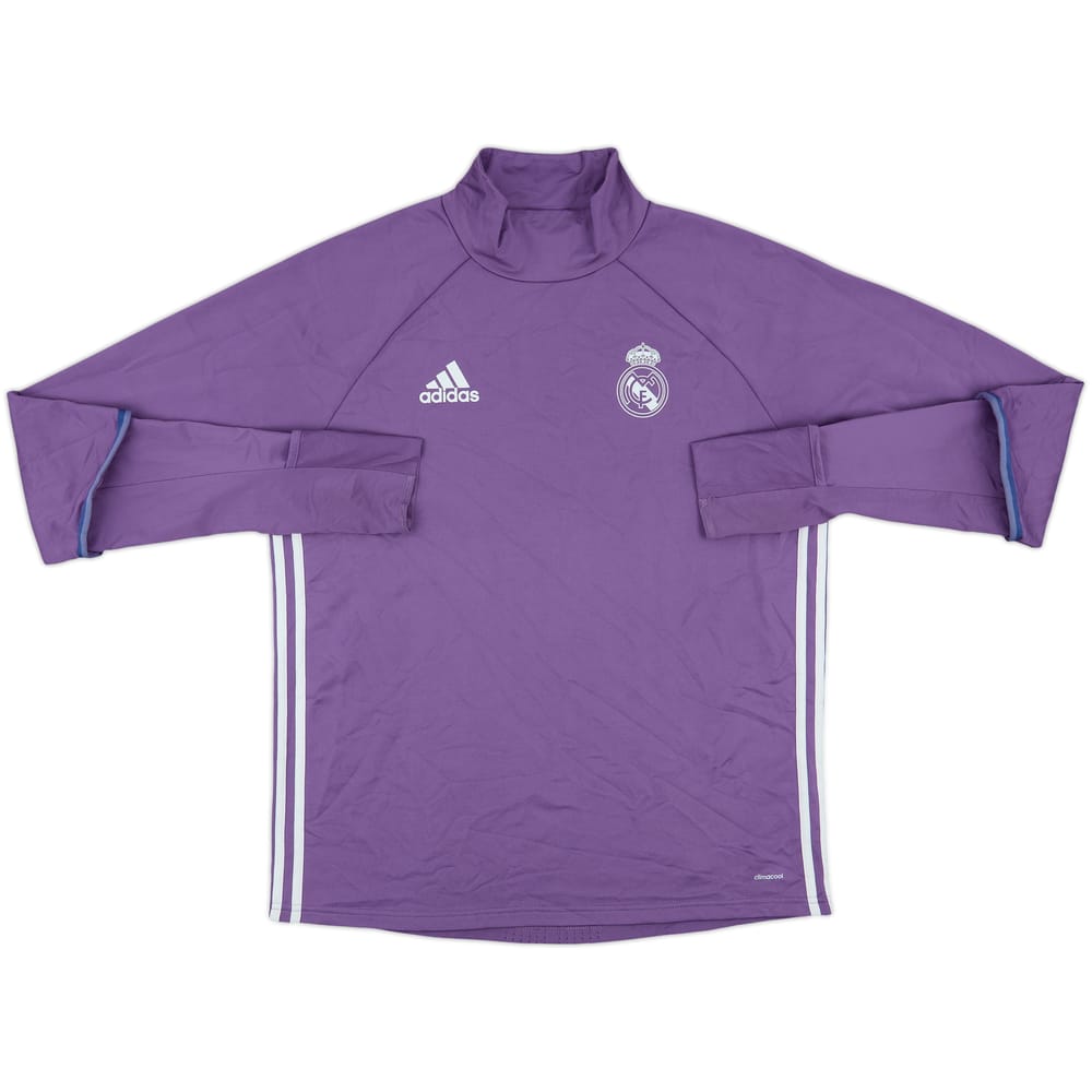2016-17 Real Madrid adidas Drill Top - 8/10 - (L)