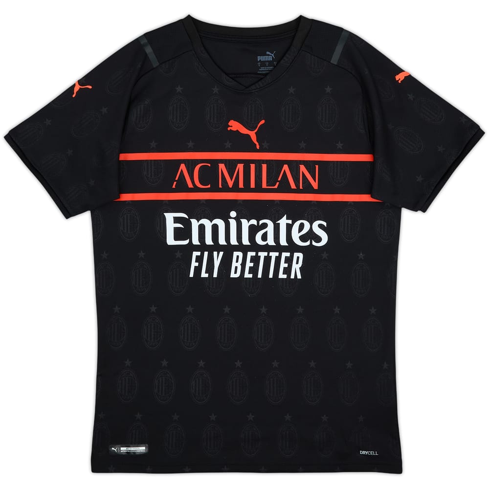 2021-22 AC Milan Third Shirt - 8/10 - (S)