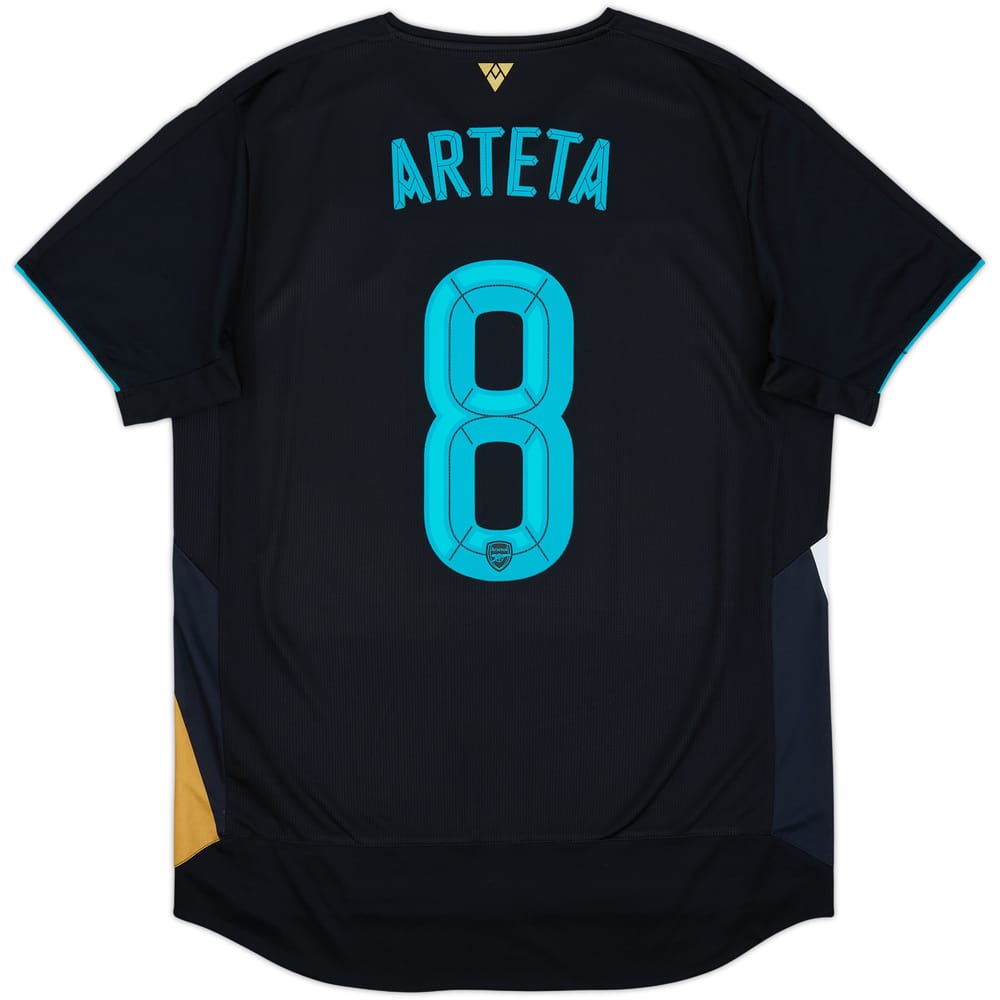 2015-16 Arsenal Third Shirt Arteta #8 - 8/10 - (L)