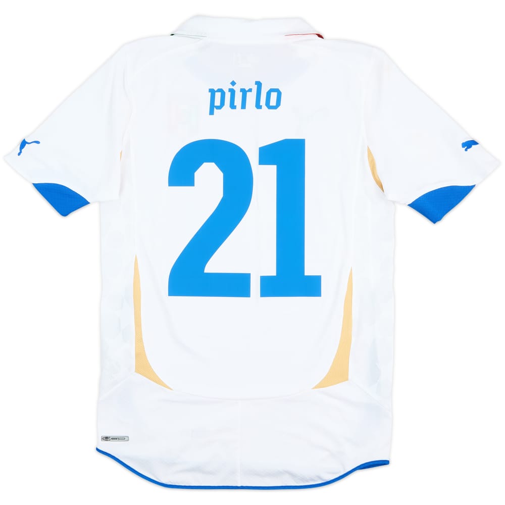 2010-12 Italy Away Shirt Pirlo #21 - 9/10 - (S)