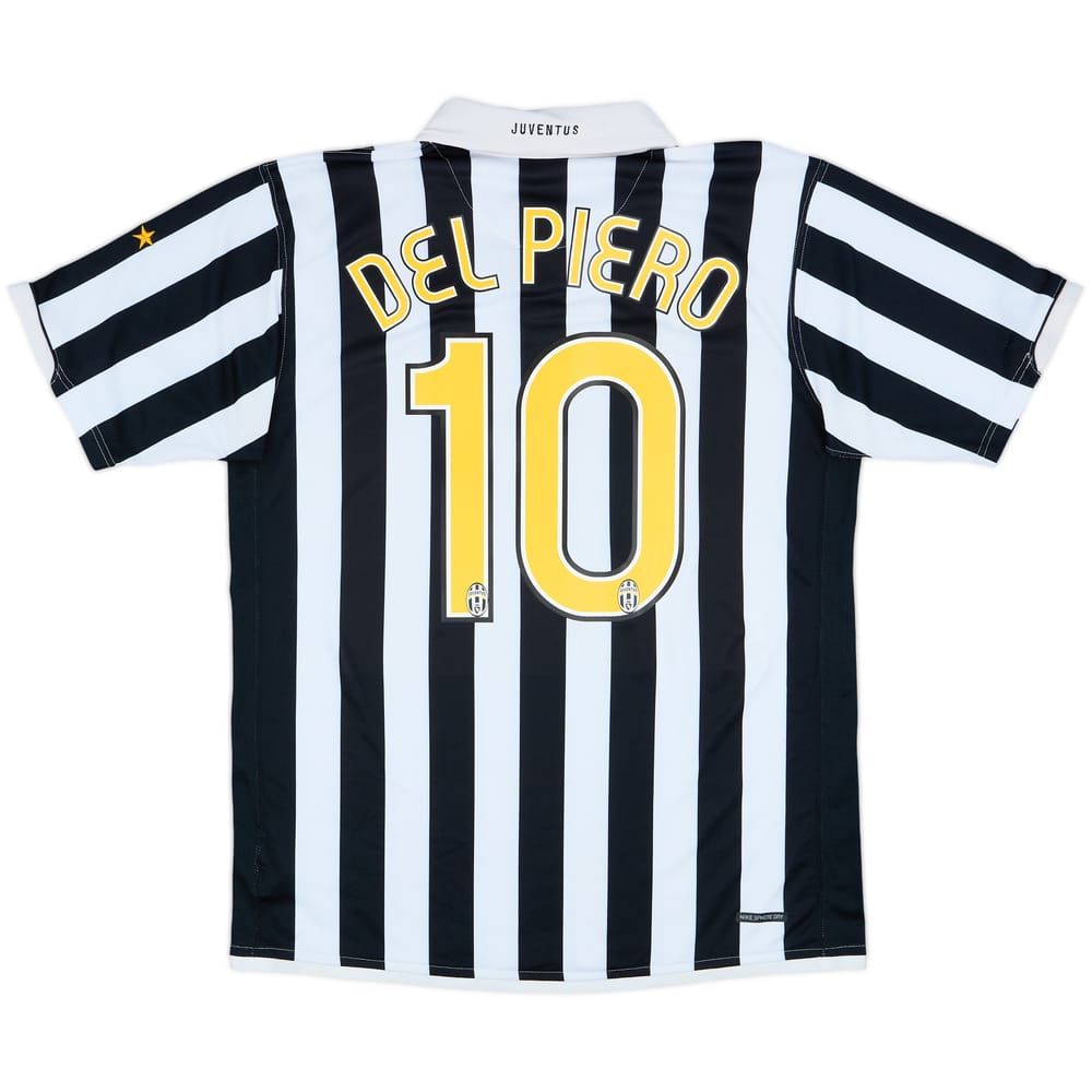 2006-07 Juventus Home Shirt Del Piero #10 - 8/10 - (L)