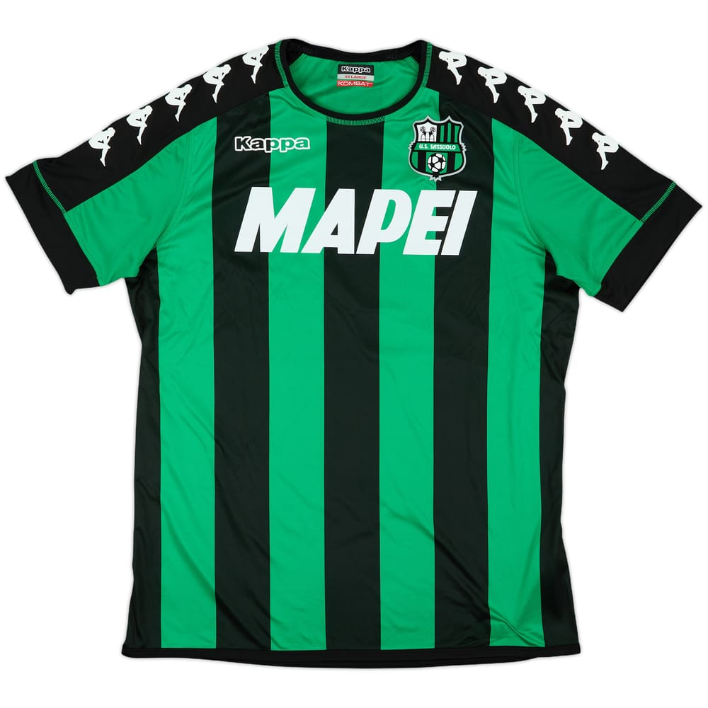2016-17 Sassuolo Home Shirt - 8/10 - (XXL)