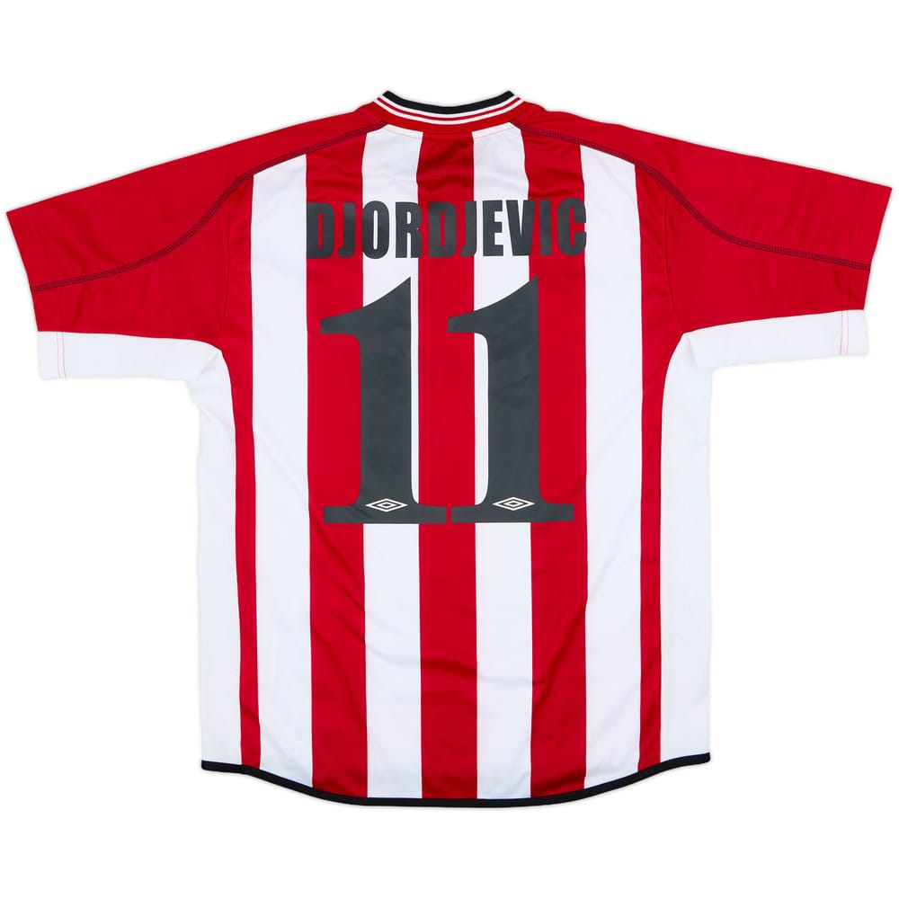 2002-03 Olympiakos Home Shirt Djordjevic #11 - 8/10 - (S)