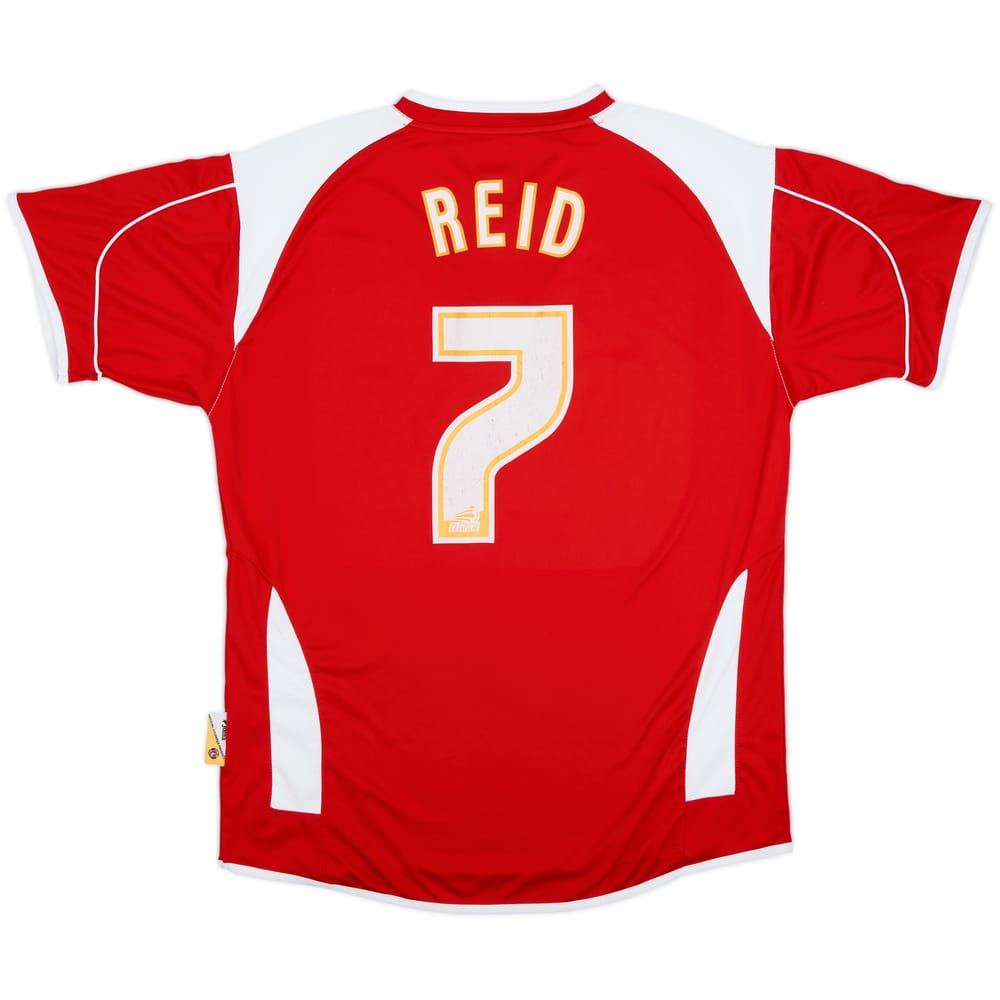 2006-08 Charlton Home Shirt Reid #7 - 6/10 - (M)