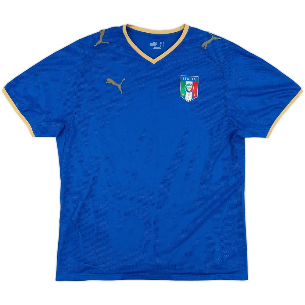 2007-08 Italy Home Shirt - 4/10 - (XL)