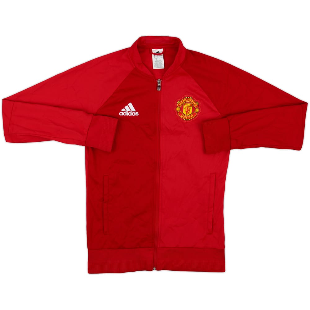 2016-17 Manchester United adidas Track Jacket - 6/10 - (S)