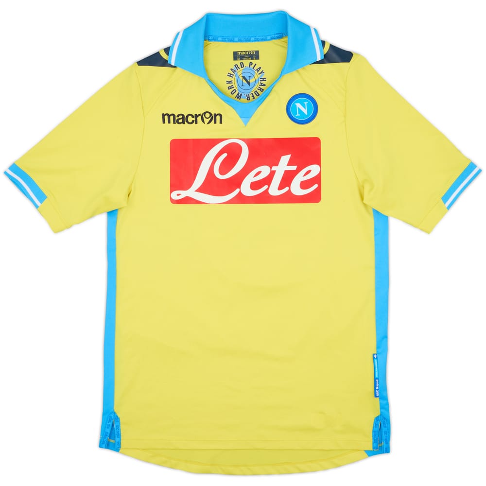 2011-12 Napoli Third Shirt #9 - 6/10 - (M)