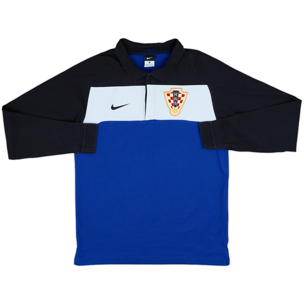 2010-11 Croatia Nike Rugby Polo Shirt - 8/10 - (M)