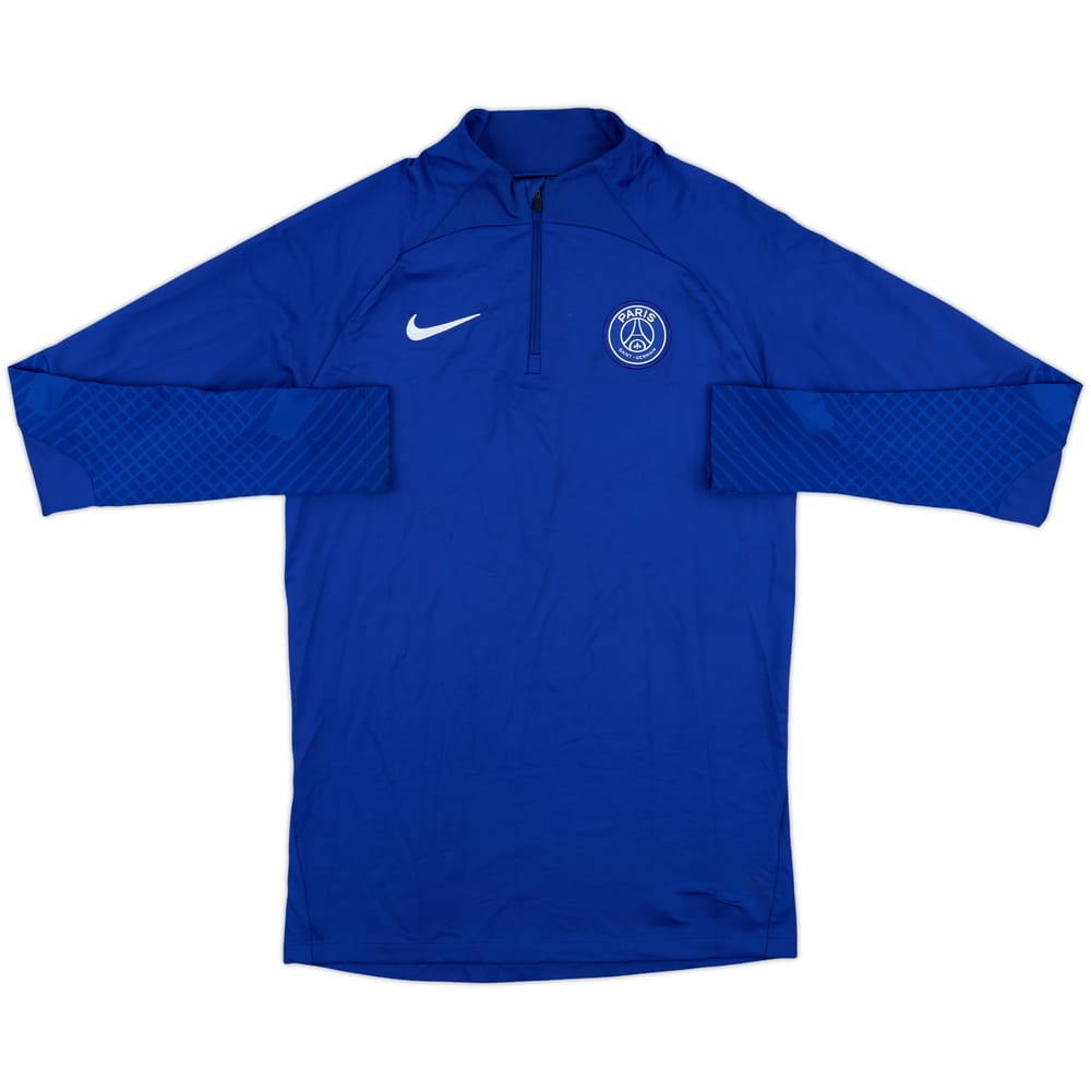 2022-23 Paris Saint-Germain Nike 1/4 Zip Drill Top - 7/10 - (S)
