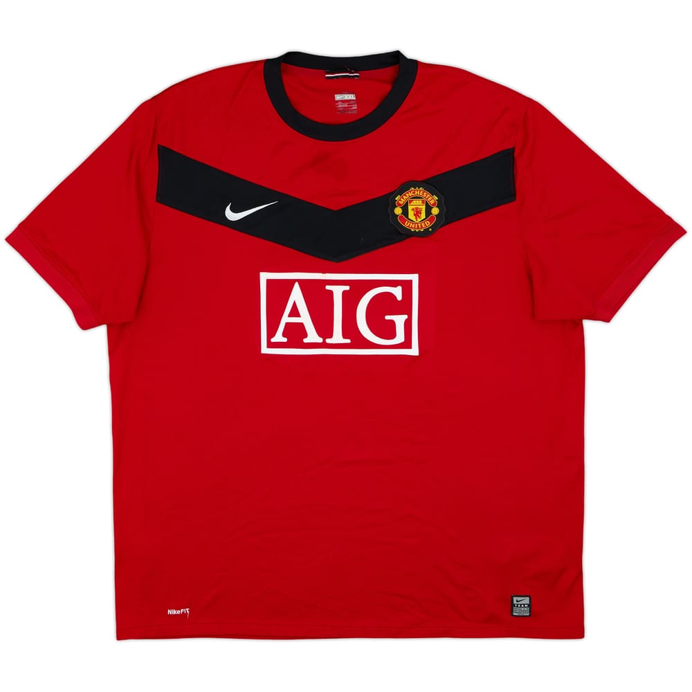 2009-10 Manchester United Home Shirt - 5/10 - (XXL)