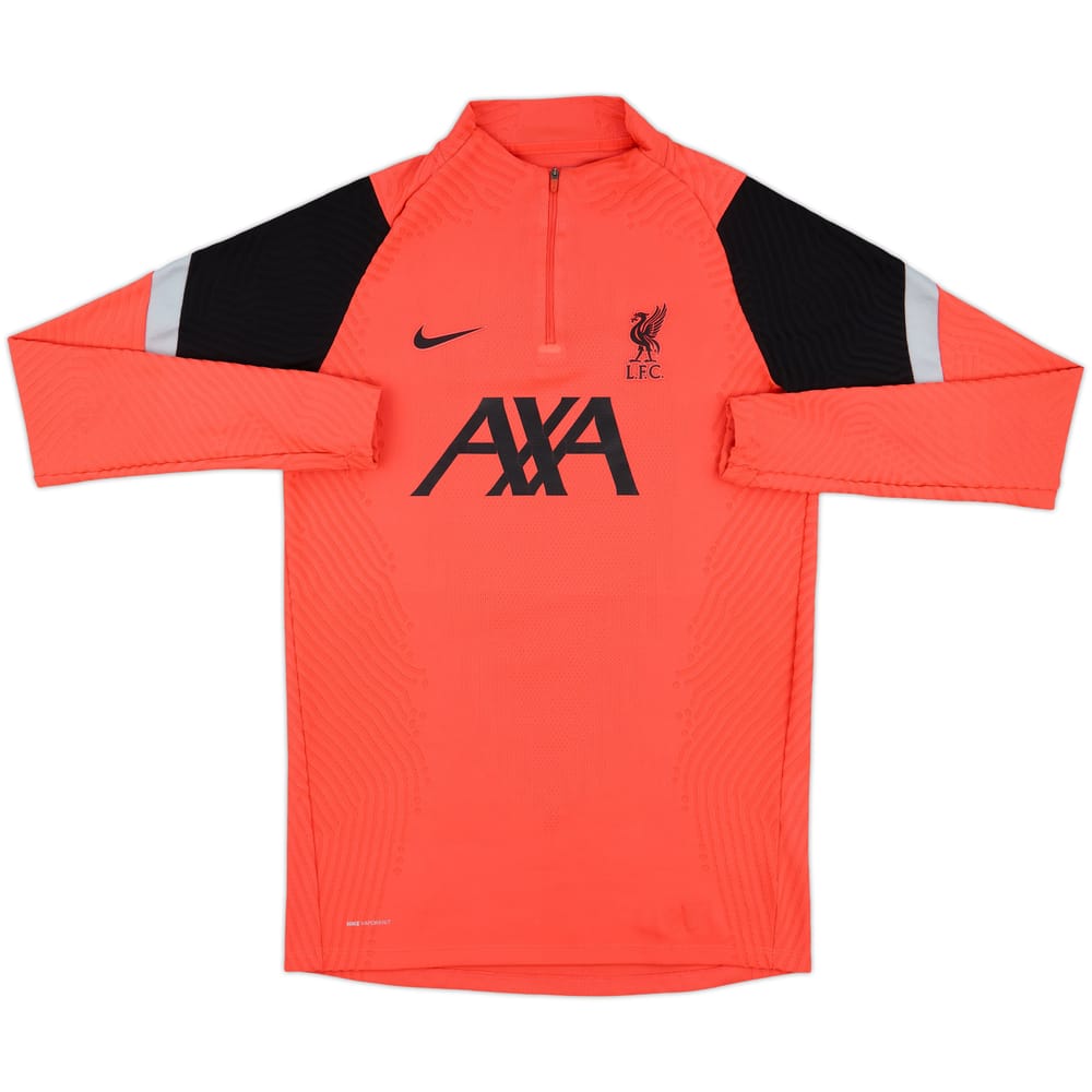 2020-21 Liverpool Nike Vaporknit 1/4 Zip Drill Top - 6/10 - (M)