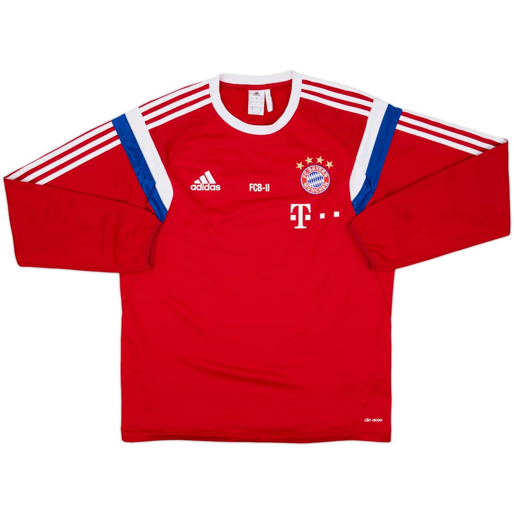 2014-15 Bayern Munich Staff Issue adidas Sweat Top - 8/10 - (L)