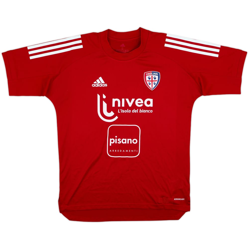 2020-21 Cagliari adidas Training Shirt - 8/10 - (S)