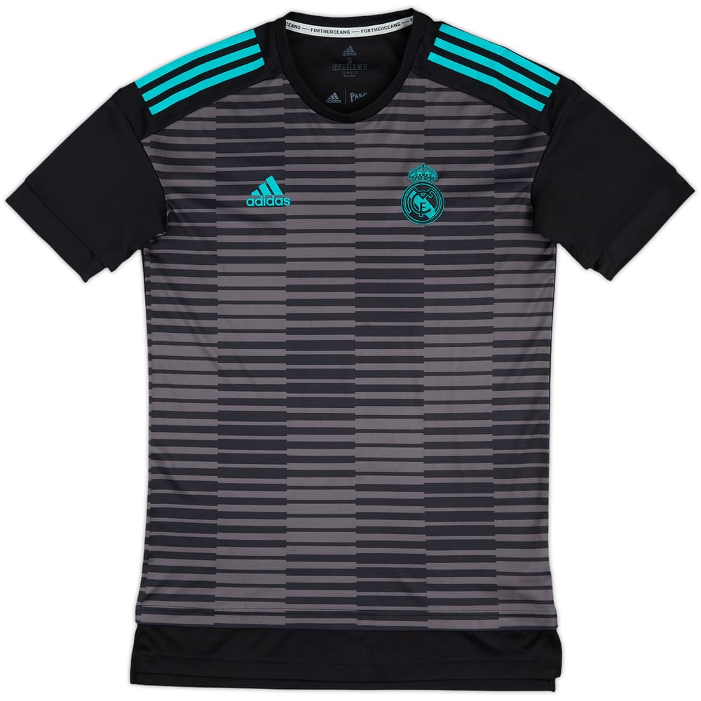 2017-18 Real Madrid adidas Training Shirt - 8/10 - (S)