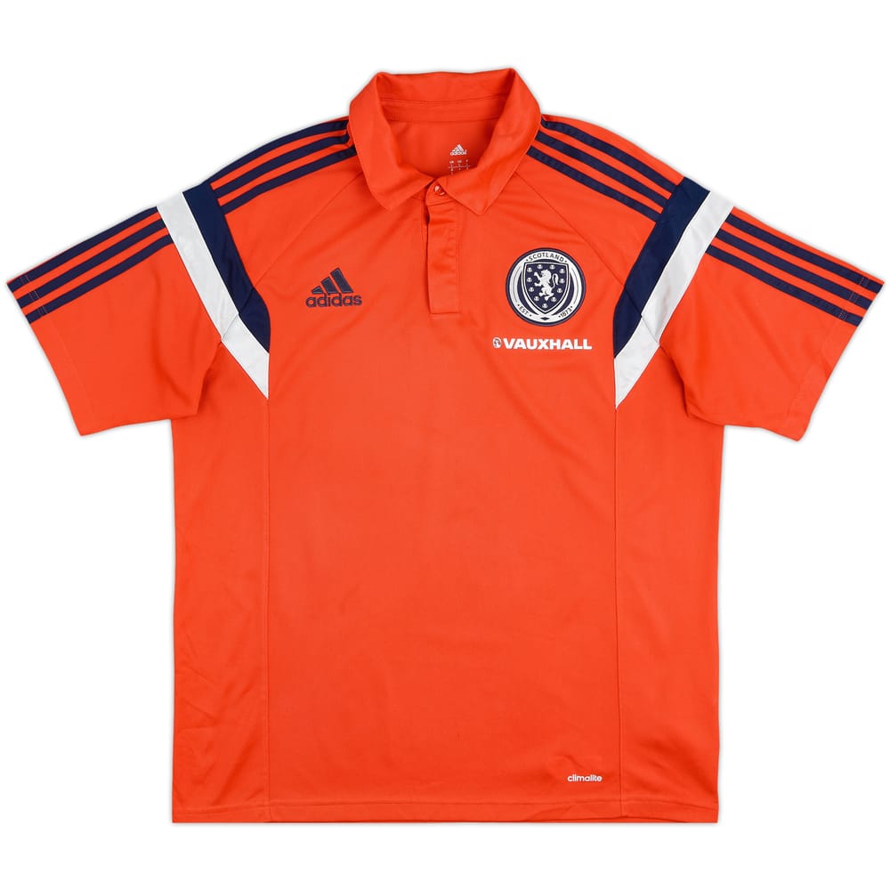 2014-15 Scotland adidas Polo Shirt - 6/10 - (L)