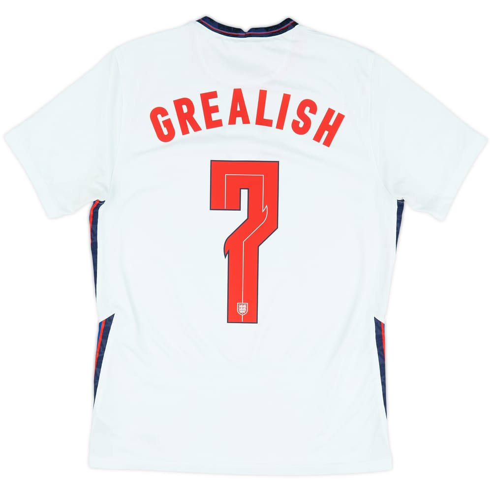 2020-22 England Home Shirt Grealish #7 - 6/10 - (M)