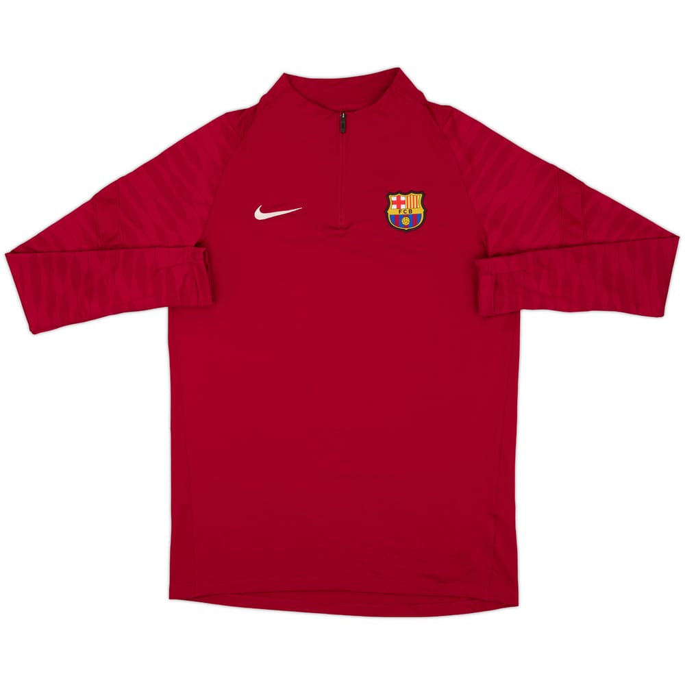 2021-22 Barcelona Nike 1/4 Zip Drill Top - 8/10 - (M)