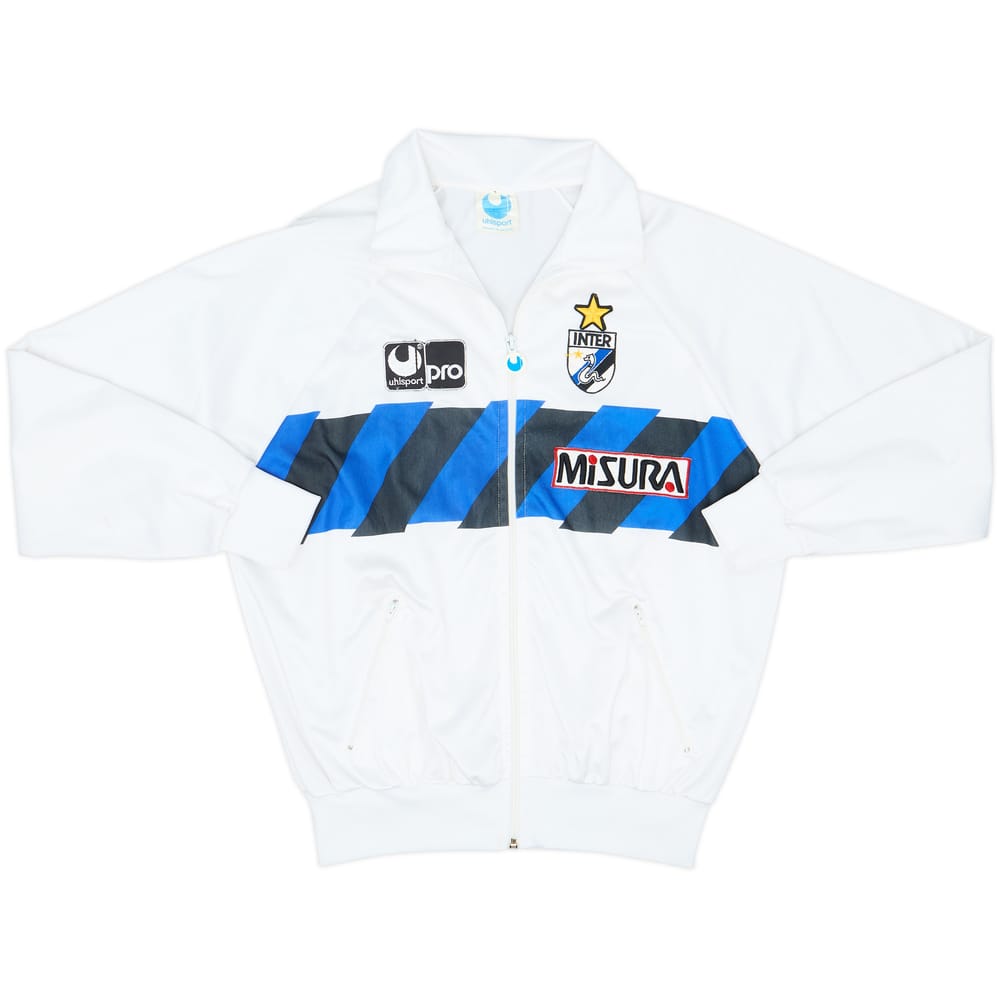 1988-89 Inter de Milán Uhlsport Chaqueta de Chándal - 8/10 - (L)