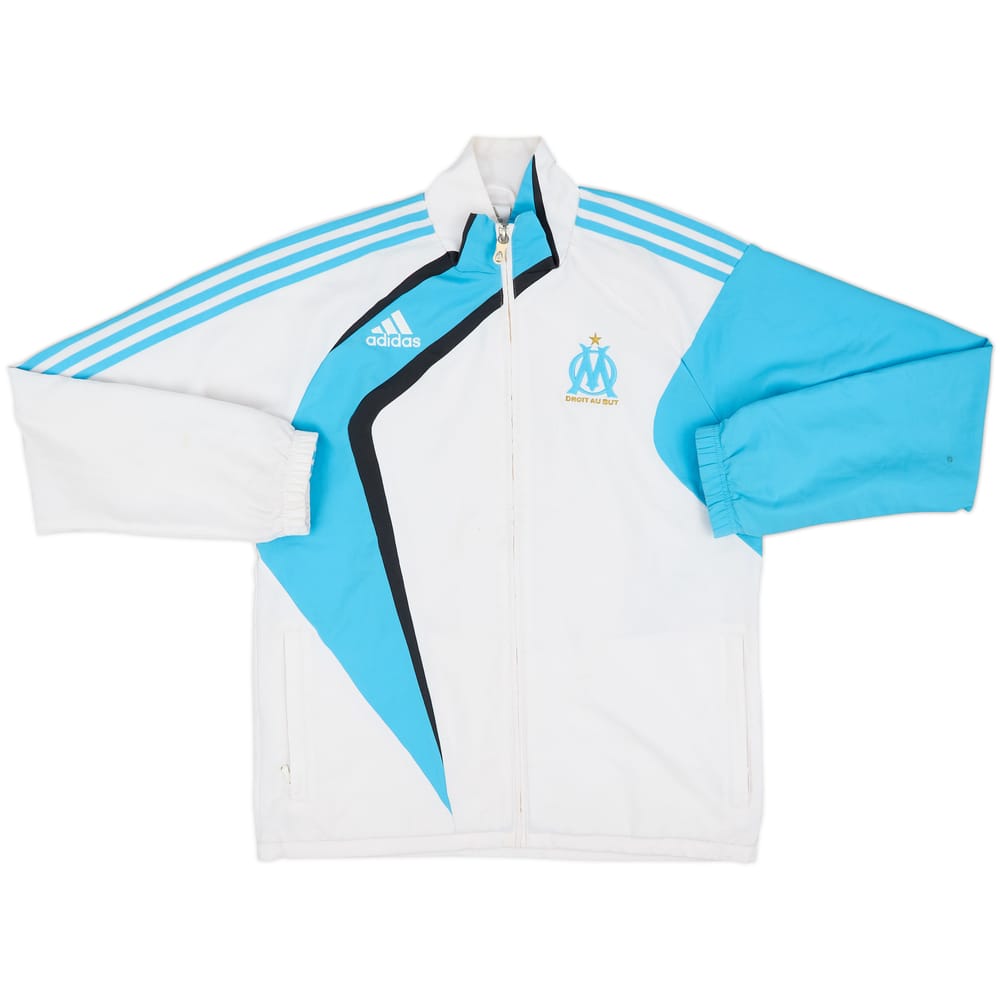 2009-10 Olympique Marseille adidas Track Jacket - 5/10 - (M)