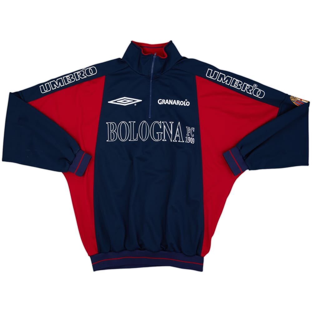 2000-01 Bologna Umbro 1/4 Zip Drill Top - 5/10 - (XL)