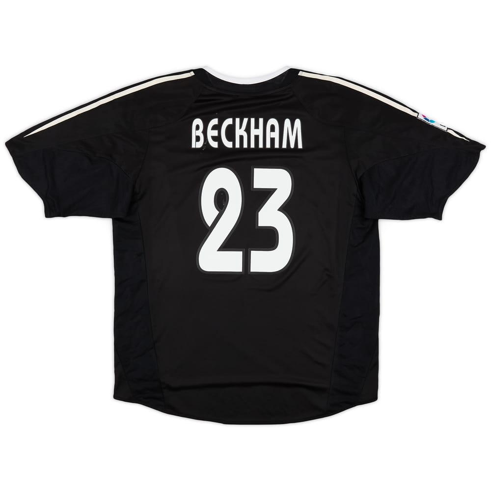 2004-05 Real Madrid Away Shirt Beckham #23 - 7/10 - (L)