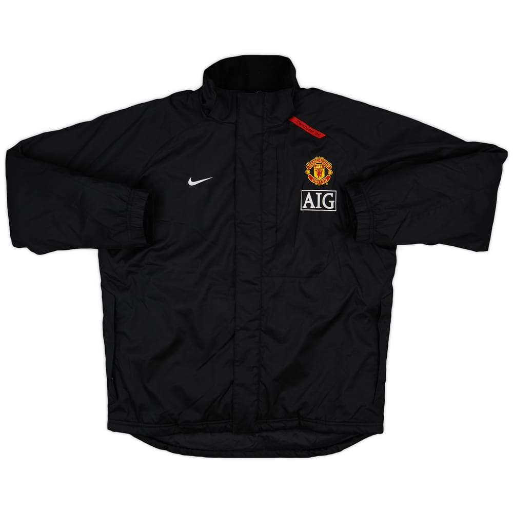 2007-08 Manchester United Nike Padded Bench Coat - 8/10 - (L)