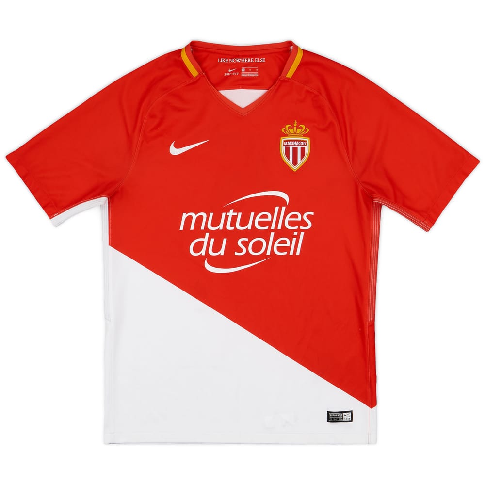  2017-18 Monaco Youth Home Shirt #5 - 8/10 - (M)
