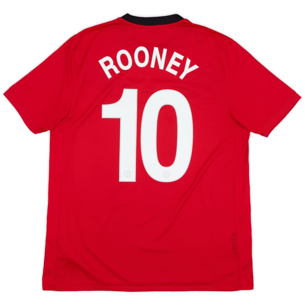 2009-10 Manchester United Home Shirt Rooney #10 - 5/10 - (L)