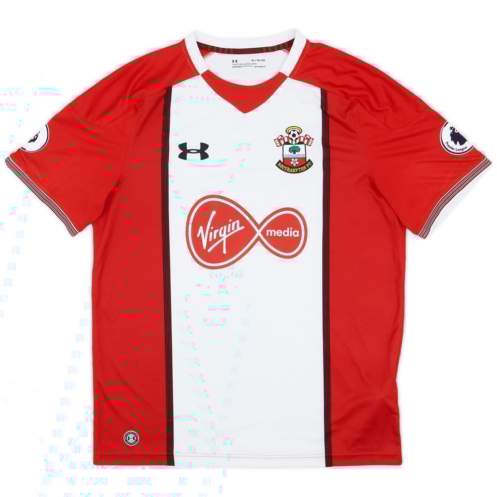 2017-18 Southampton Home Shirt - 9/10 - (XL)