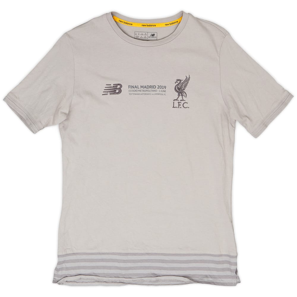 2018-19 Liverpool 'Final' New Balance Training Shirt - 9/10 - (S)