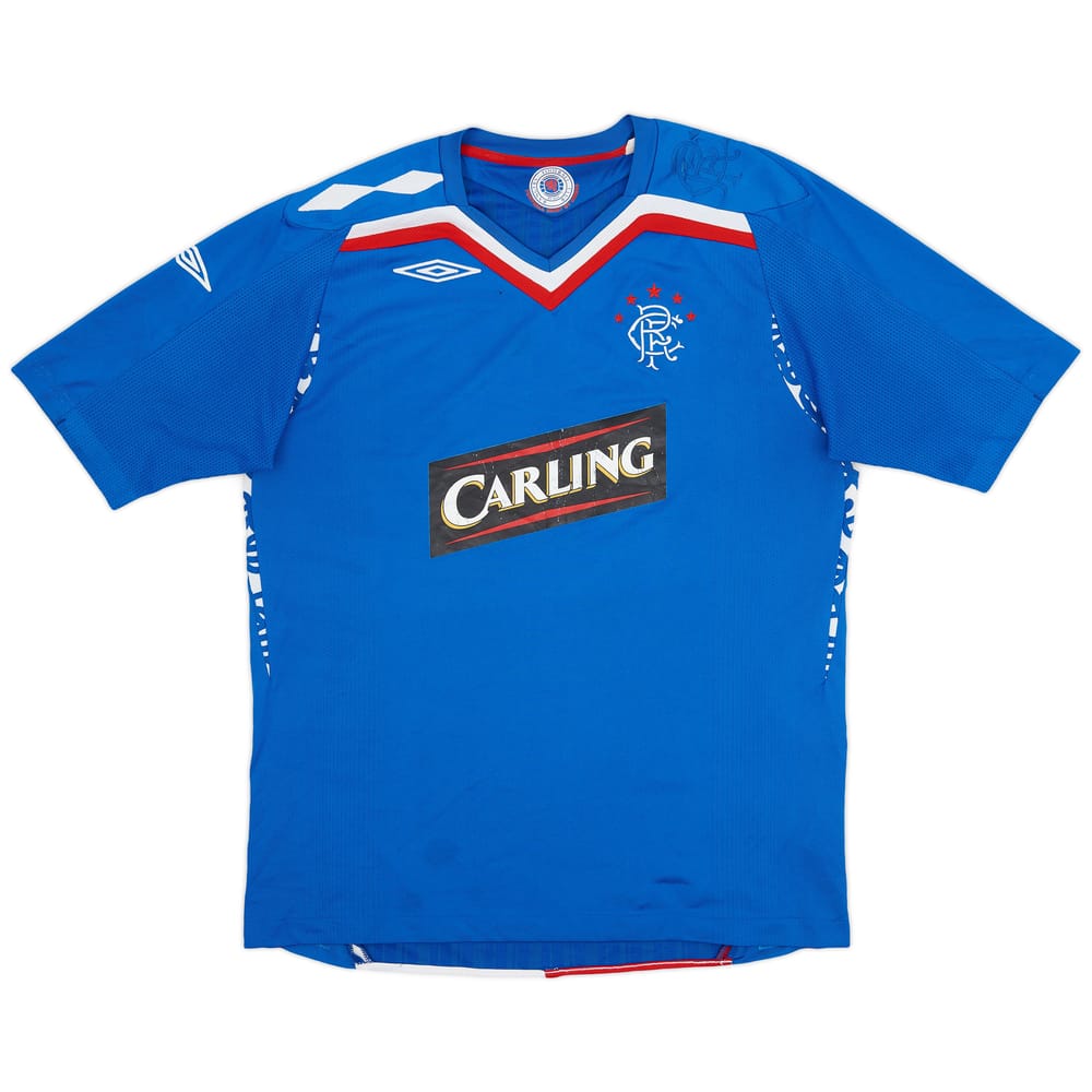 2007-08 Rangers Home Shirt - 6/10 - (L)