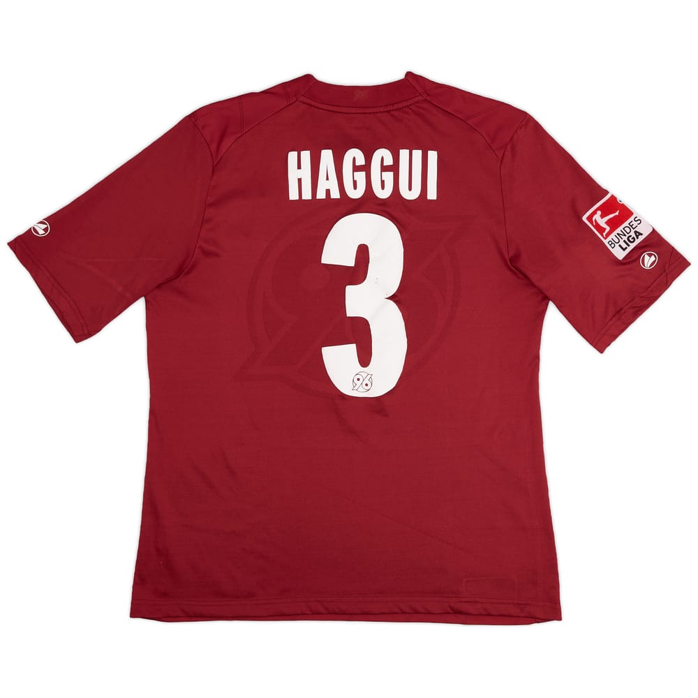 2011-12 Hannover 96 Home Shirt Haggui #3 - 6/10 - (M)