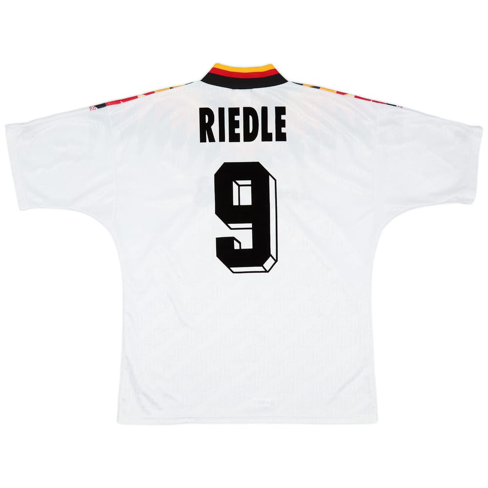 1994-96 Germany Home Shirt Riedle #9 - 9/10 - (XL)