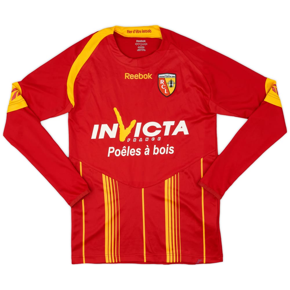 2009-10 Lens Home L/S Shirt - 8/10 - (XS)
