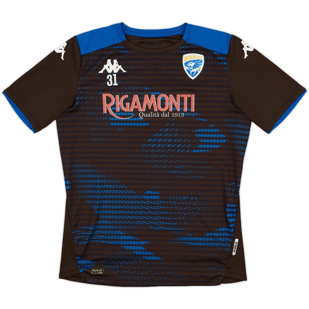 2021-22 Brescia Player Issue Kappa Training Shirt #31 - 7/10 - (M)