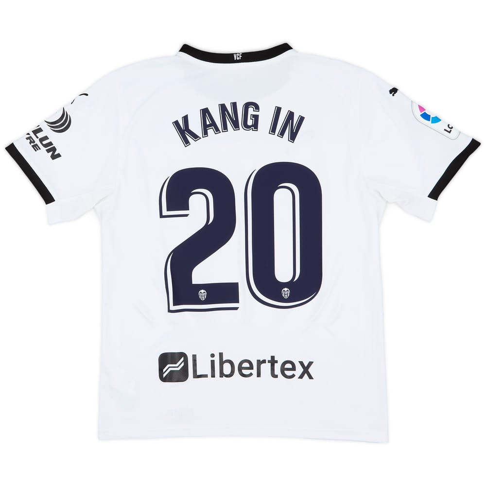 2020-21 Valencia Home Shirt Kang-In #20 - 7/10 - (M)