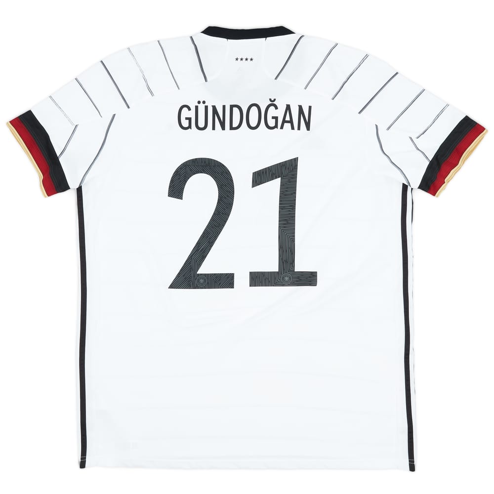 2020-21 Germany Home Shirt Gundogan #21 - 10/10 - (XXL)