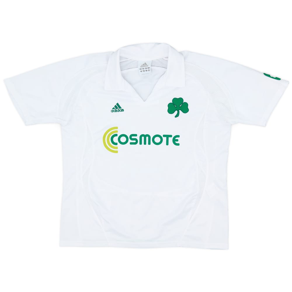 2008-09 Panathinaikos Away Shirt - 7/10 - (L.Boys)